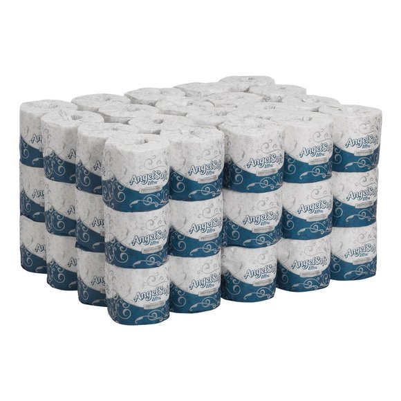 Angel Soft Ultra Professional Series Embossed Toilet Paper by GP PRO 2 Ply - 4.0 - Picture 1 of 8